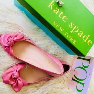 Kate Spade Nancy Parisian Pink Patent Flat